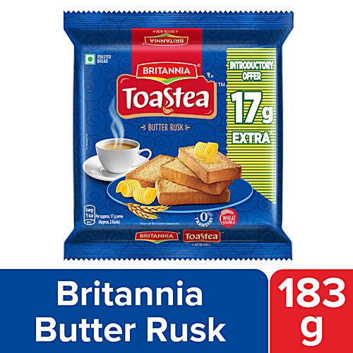 Britannia Toastea Butter Rusk - 200gm